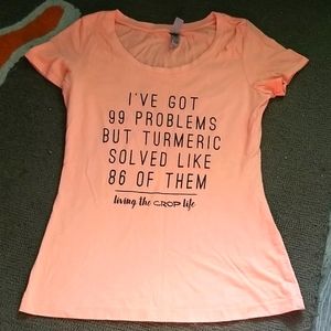 Adorable Crop Juice Tee